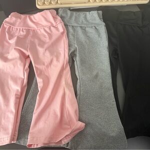 SHEIN Kids Leggings in Pink, Gray, and Black